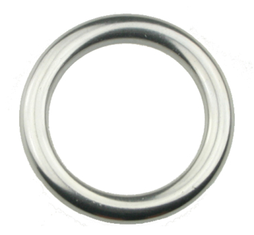 Rings made of stainless steel AISI316