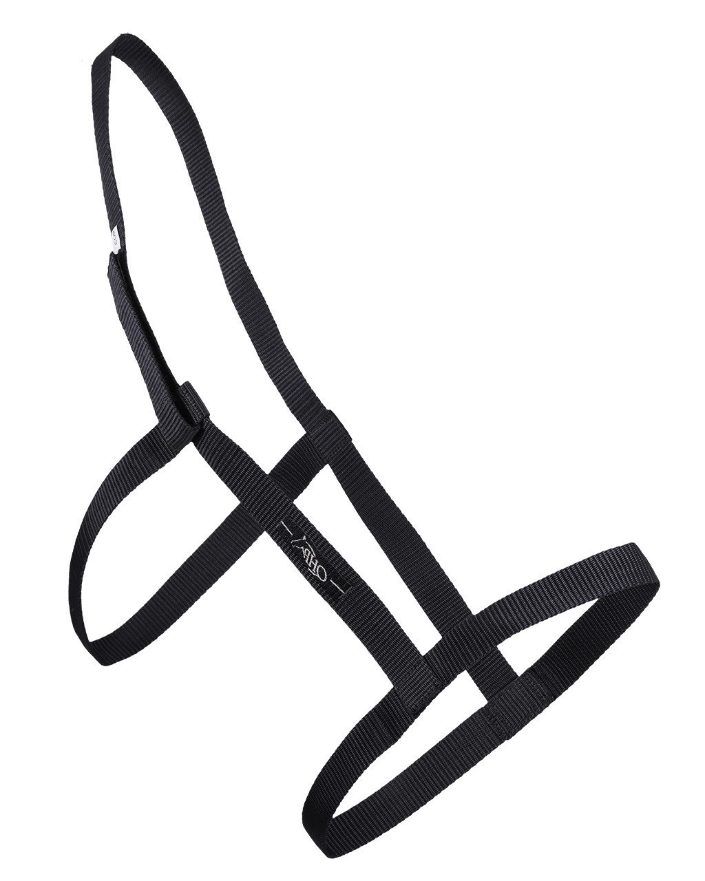 QHP Weidehalfter Halfter mit Klettverschluss schwarz 