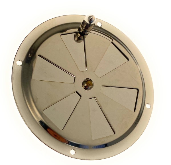 ARBO-INOX Lüftungsschiebegitter Edelstahl 152x76 Mm – Verstellbare Lüftungsgitter Für Boot, Camping & Haus