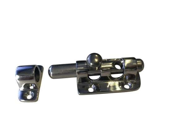 Grendelriegel Schubschloss Riegel Edelstahl A4 60 x 30mm ARBO-INOX