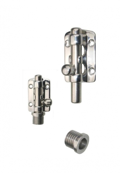 Türriegel Edelstahl 2-teilig