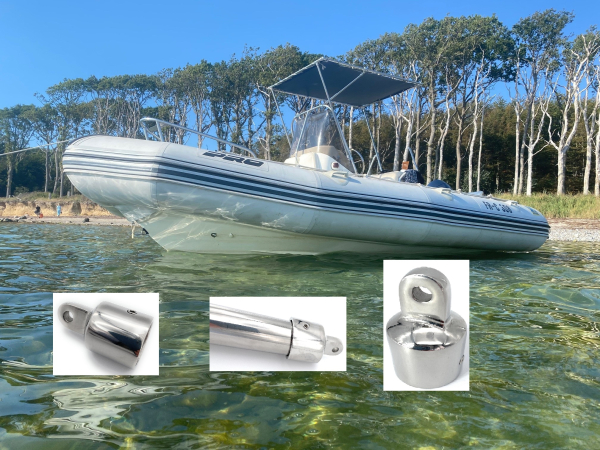 Endkappe Bimini Verdeckbeschlag 25mm