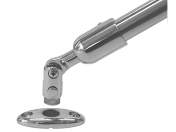 Verdecksbeschlag Bimini abnehmbare drehbare Gabel Edelstahl A4 ARBO-INOX®