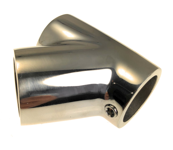 T-Stück 60° Edelstahl