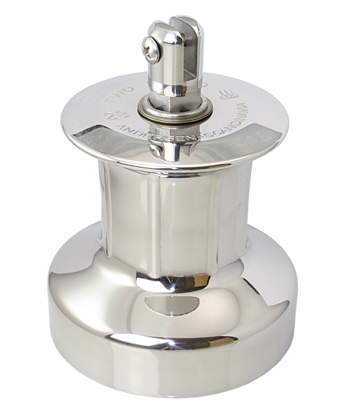 Decksbeschlag Sonnenschutz Bimini Sprayhood Decksbefestigung zum einstecken in die Kurbelaufnahme einer Winsch ARBO-INOX®