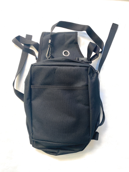 Satteltasche schwarz