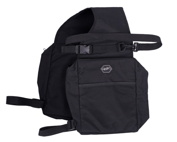 Satteltasche schwarz