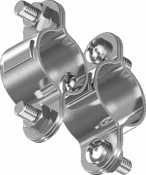 Pipeclamp stainless steel A2 for tube 25mm ARBOINOX ARBOINOX ® Shop