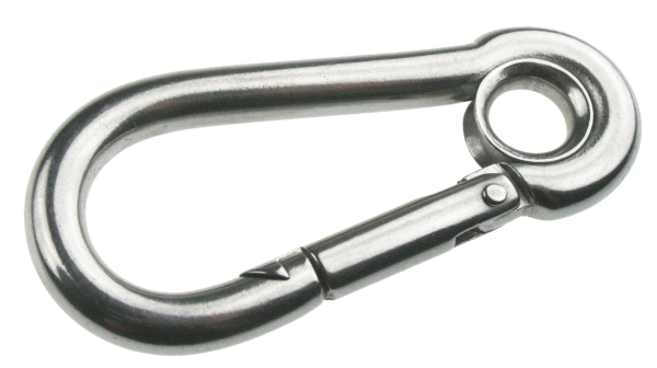 Carbin Hook Closed Eye Stainless Steel 7mm ARBO-INOX