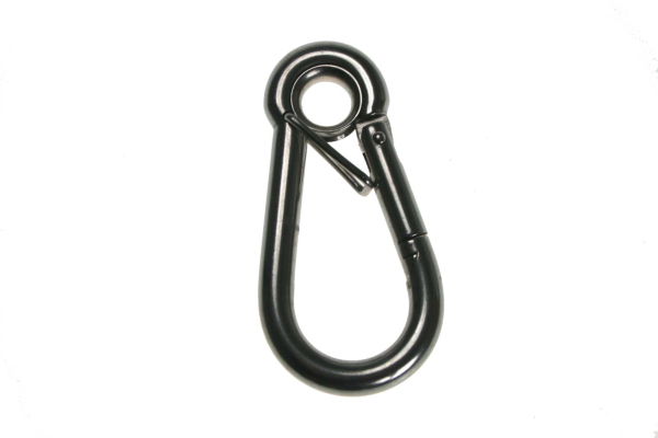 Schnapphaken Karabiner V4A Edelstahl 10x100 mm