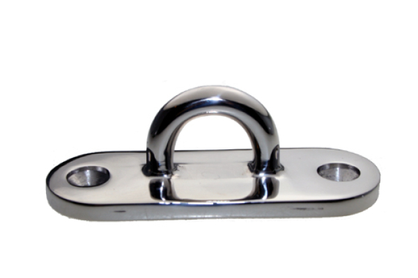 Pad Eye Eye Plate Stainless Steel 100mm x 35mm ARBO-INOX