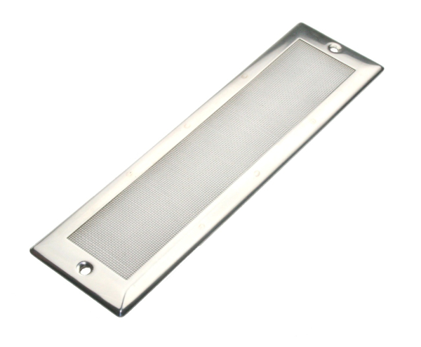 Lüftungsgitter Edelstahl 212mm x 57mm ARBO-INOX