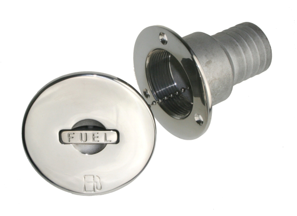 Einfüllstutzen FUEL Edelstahl 38 mm