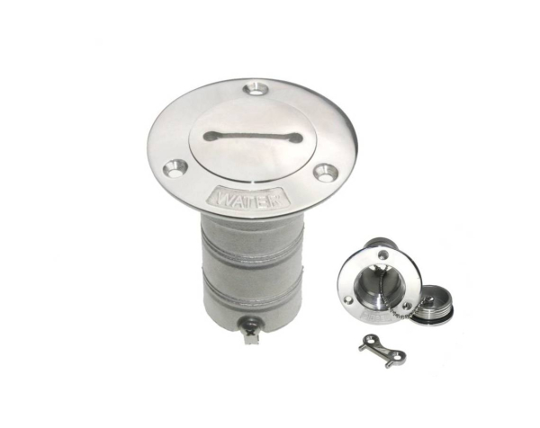 Tankeinfüllstutzen Tankstutzen Absaugstutzen WASTE Edelstahl 38mm ARBO-INOX®