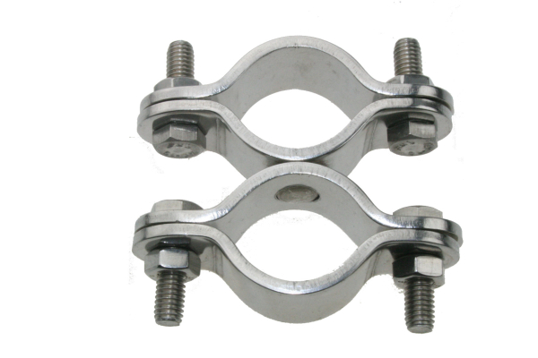 Doppelschelle Rohrshschelle 25mm bis 30mm beweglich ARBO-INOX®