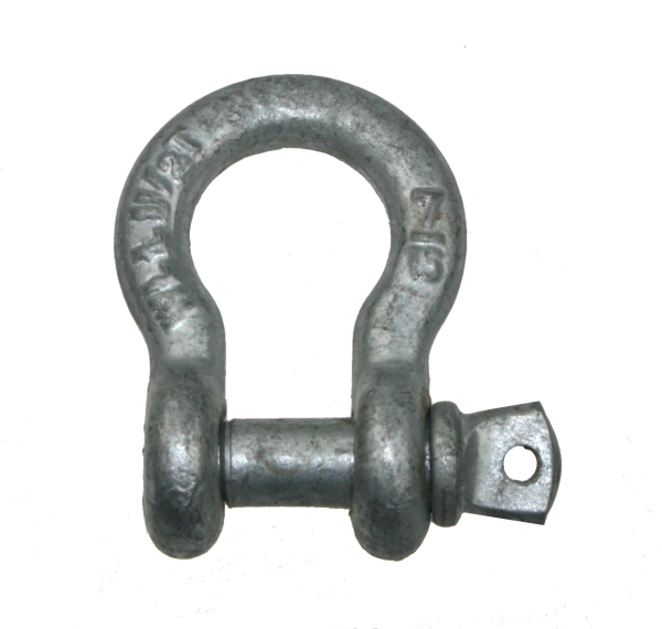 Schäkel Rundschäkel  Ankerschäkel  verzinkt 11mm