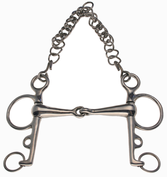 Pelham Gebiss 12,5 cm Edelstahl