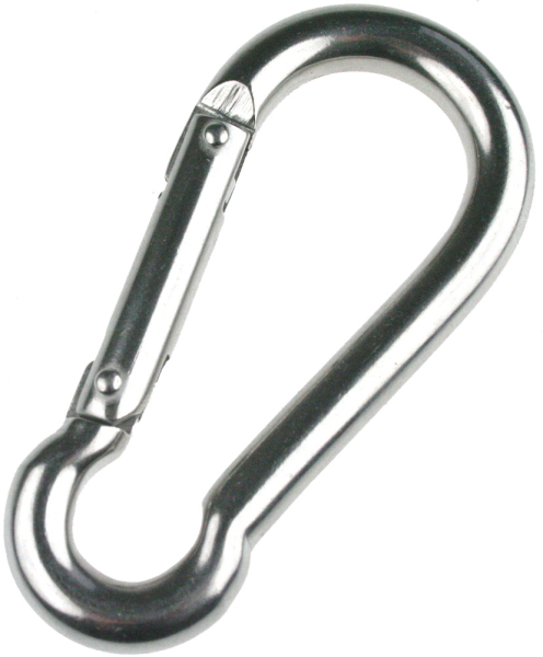Karabinerhaken Bolzenverschluss Edelstahl 10x100 ARBO-INOX