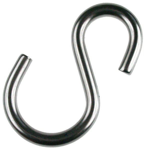 S Haken Edelstahl  52mm ARBO-INOX