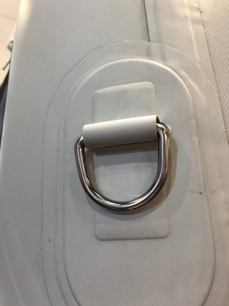 ARBO-INOX® D-Ring Edelstahl A4 rostfrei 2-er Set geschweißt poliert