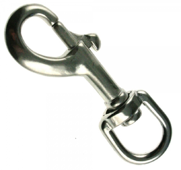 Wirbelkarabiner Schnappkarabiner Edelstahl