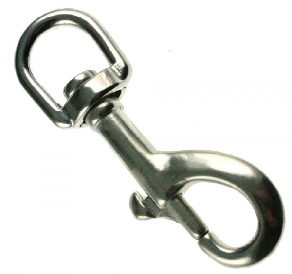 Wirbelkarabiner Schnappkarabiner Edelstahl