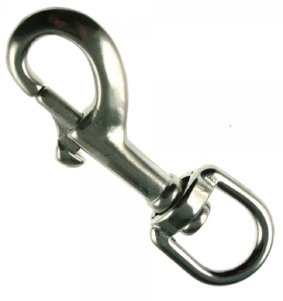 Wirbelkarabiner Schnappkarabiner Edelstahl