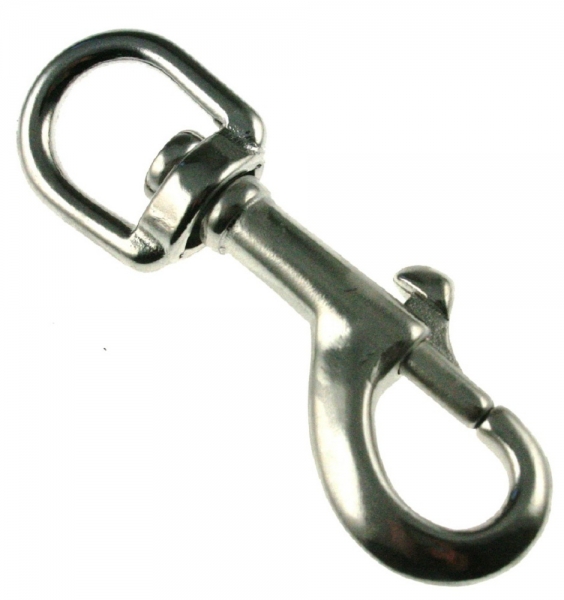 Wirbelkarabiner Schnappkarabiner Edelstahl