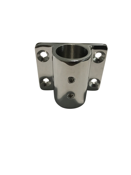 Rohrhalter, Edelstahl A4, 22mm Rohr, 25mm Rohr
