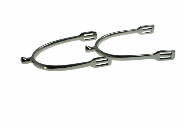 Sporen Reitsporen Edelstahl runder Dorn ARBO-INOX®