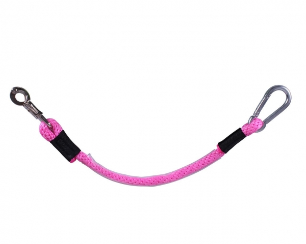 Anhänger Anbindestrick rosa