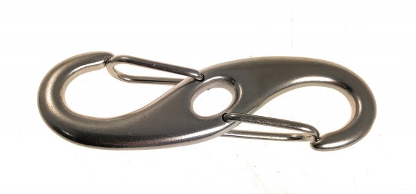 Doppelkarabiner Edelstahl