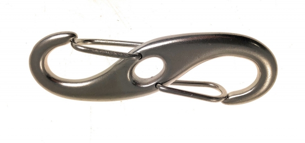 Doppelkarabiner Edelstahl