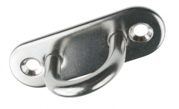 Mastplatte Edelstahl