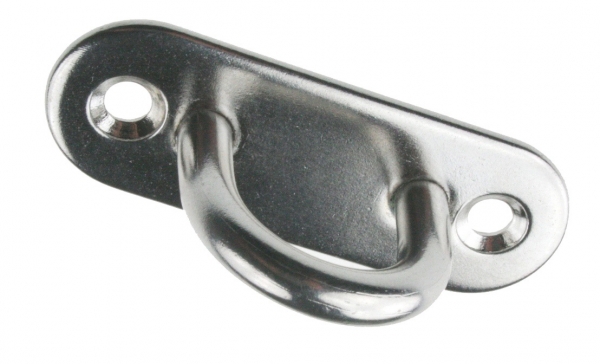 Mastplatte Edelstahl
