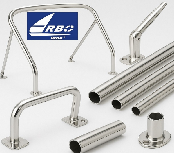 Edelstahlrohr Relingrohr A4 geschweisst poliert biegefähig 19mm bis 30mm ARBO-INOX®