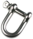 Schäkel D Schäkel Rundschäkel Edelstahl 6mm